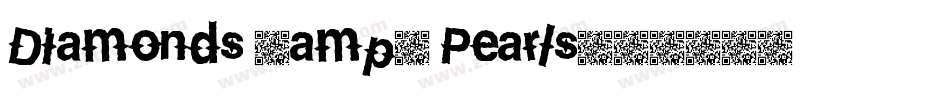 Diamonds & Pearls字体转换